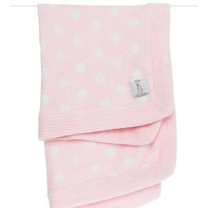 Little Giraffe dolce pink blanket
